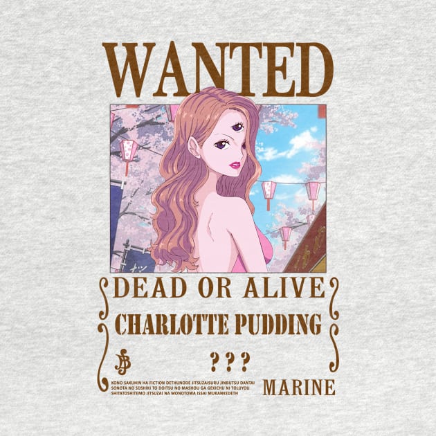 Charlotte Pudding One Piece Wanted by Teedream